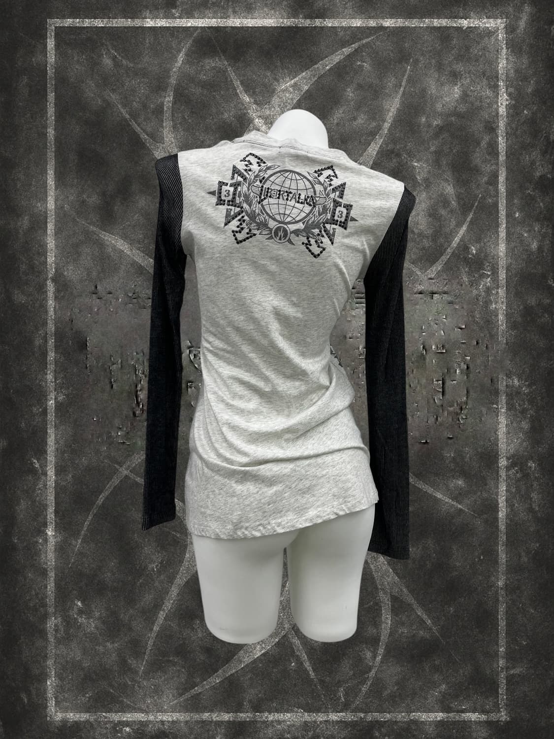 'LIBERTALIA' glitter printing t-shirt 상품이미지6