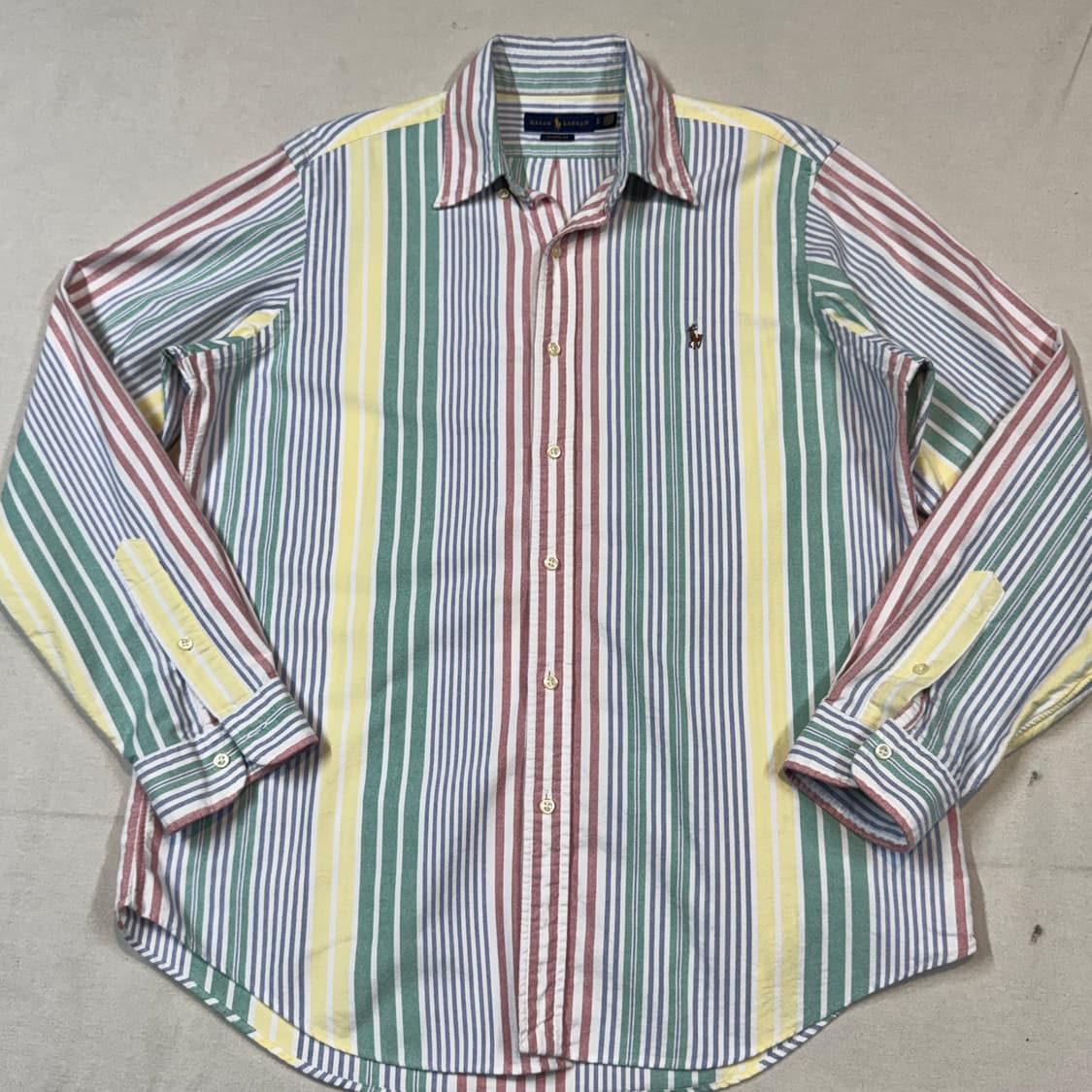 L) 폴로 랄프로렌 클래식핏 멀티 스트라이프 옥스포드 셔츠 상품이미지2