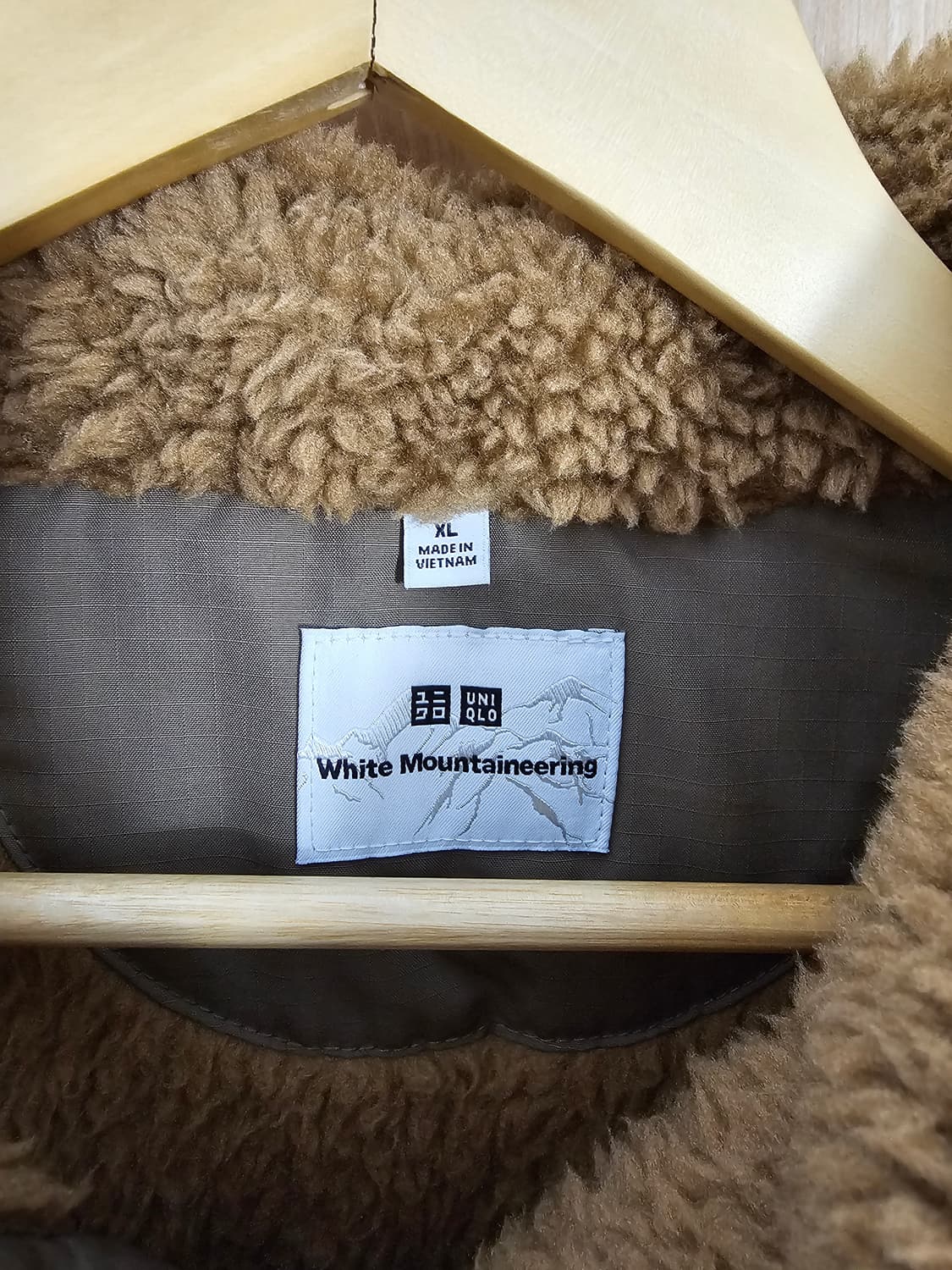 유니클로 화이트마운티니어링 풀오버 후리스 xl 상품이미지3