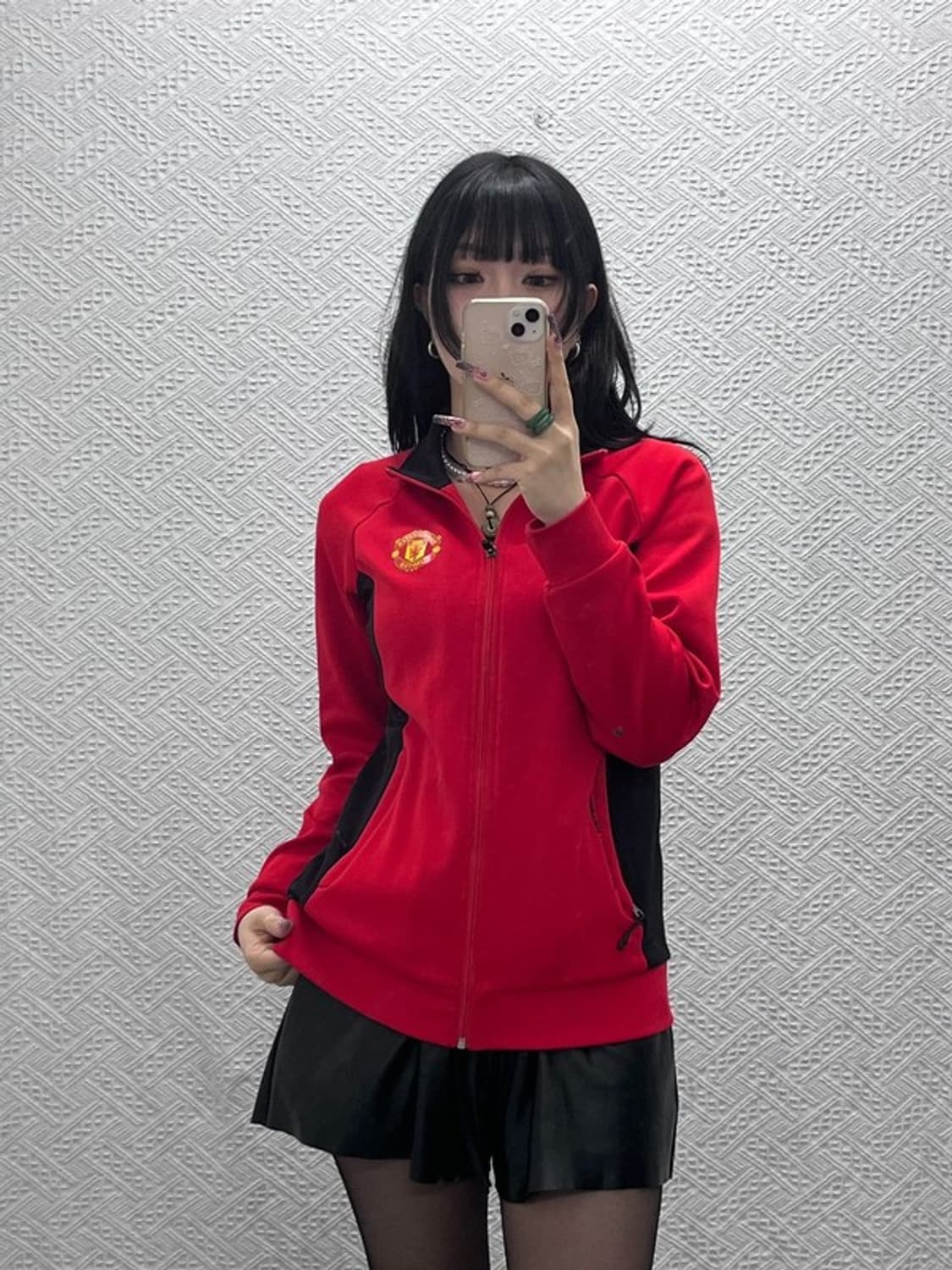 맨체스터 유나이티드 올드스쿨 레트로 져지 집업 L C11597 상품이미지1