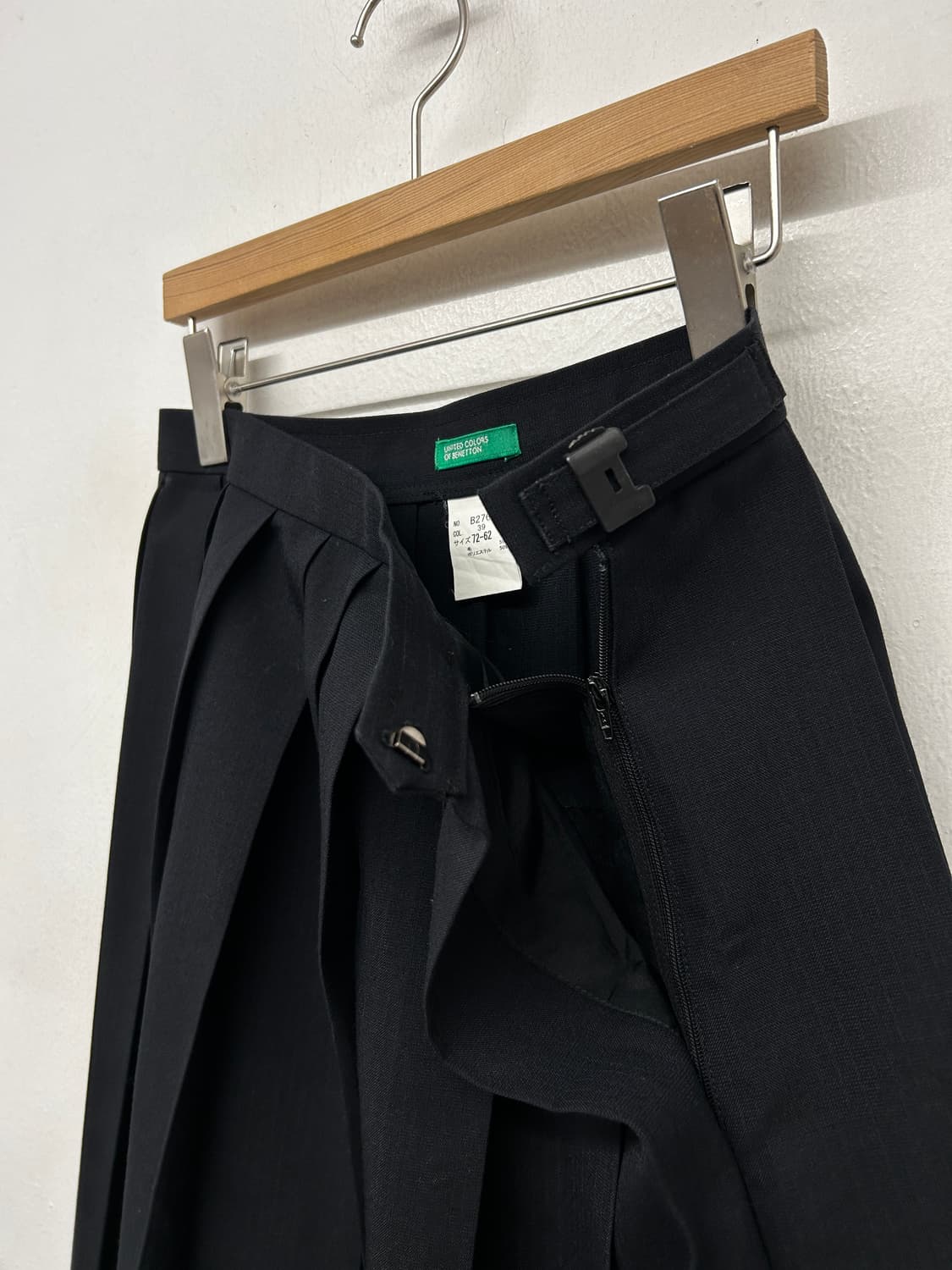 JPN 빈티지 베네통 플리츠 스커트 상품이미지3