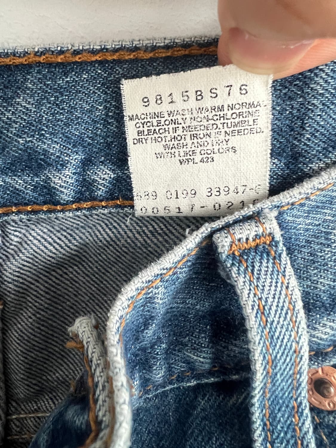 90’s vintage levis 517 Boot cut 상품이미지6