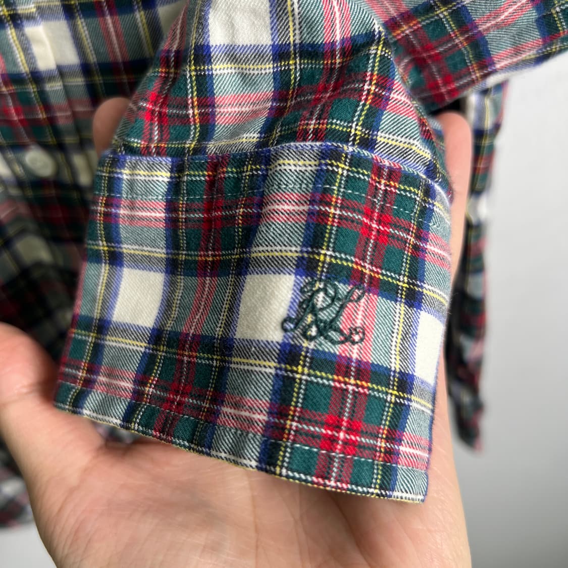 폴로 랄프로렌 빈티지 체크 셔츠 95 상품이미지8