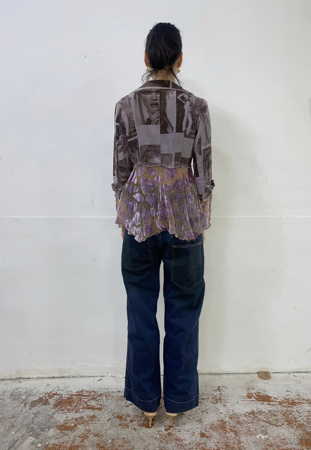 Bandona uk Photo Collage Jacket 상품이미지4