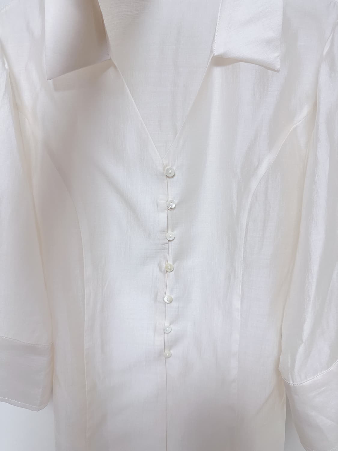 Leeds(리즈) Shu layered blouse(peach) 상품이미지6