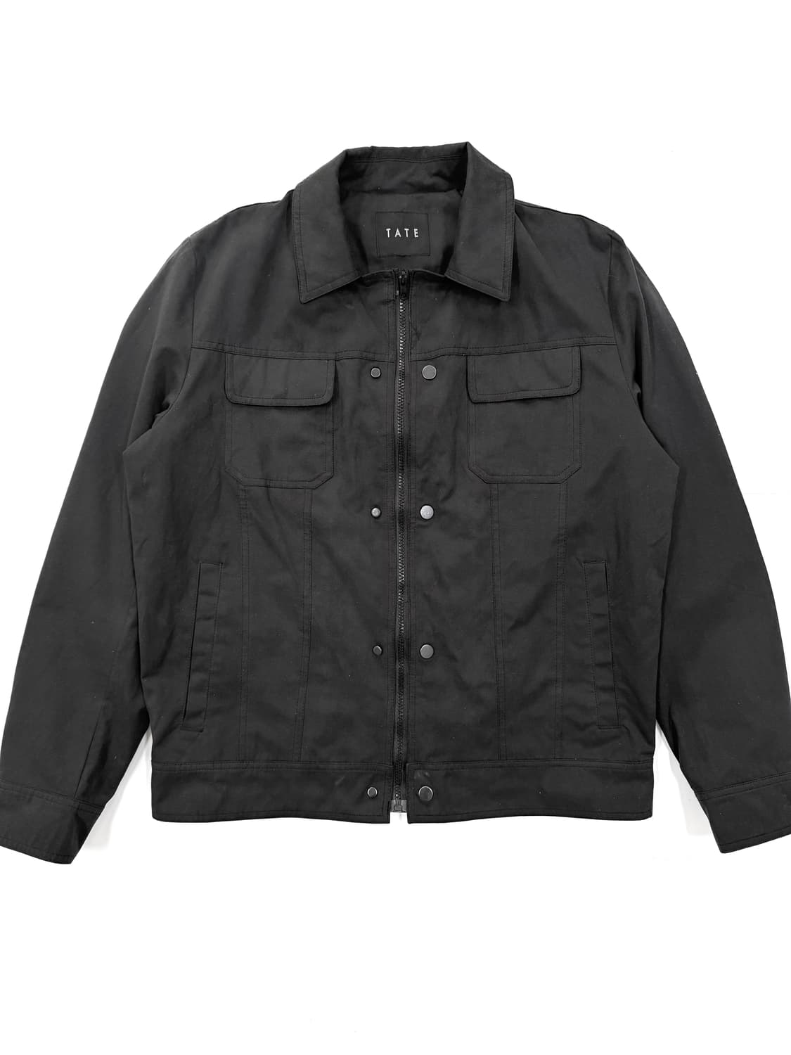 테이트 오픈카라 트러커자켓 상품이미지1