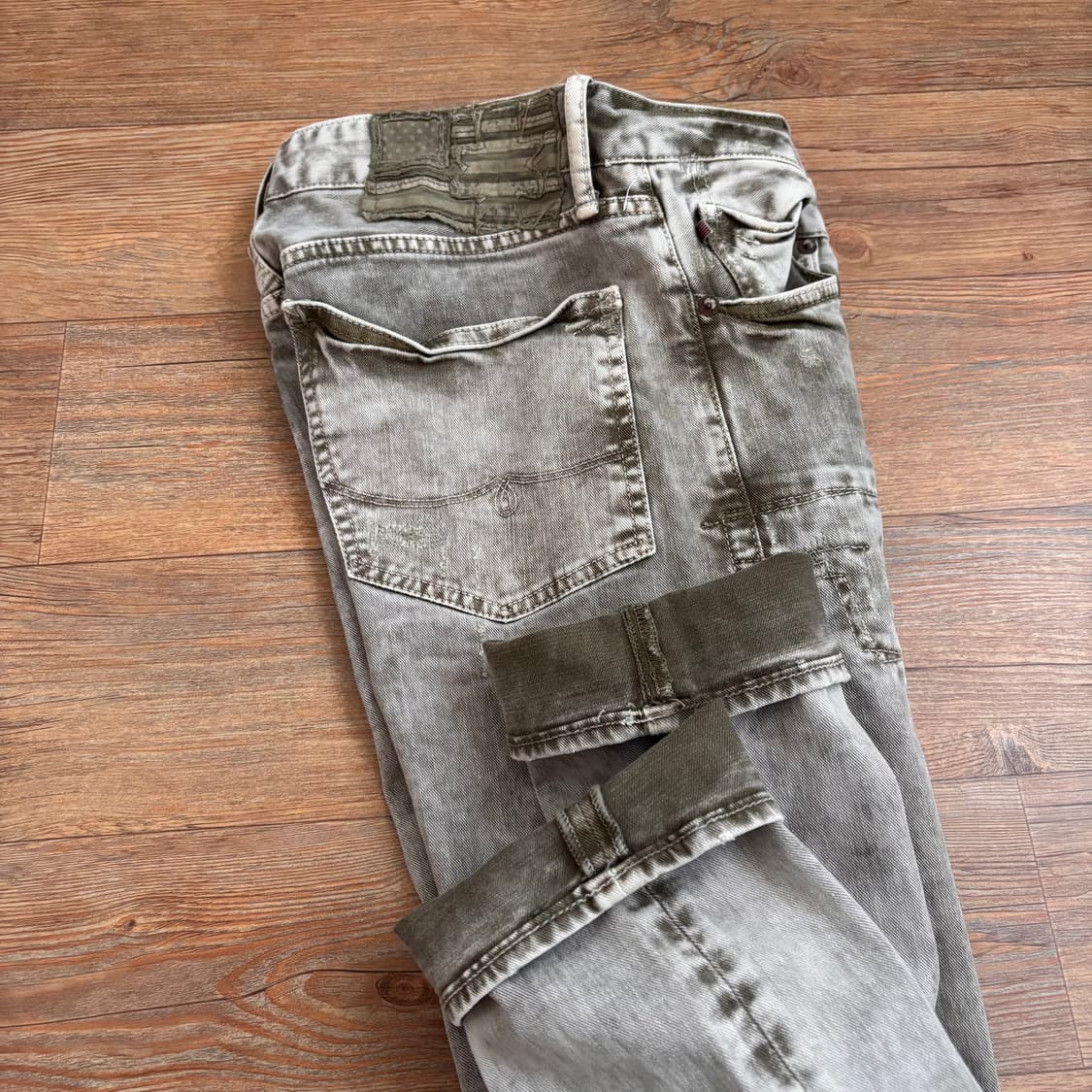 폴로진 28 빈티지 워싱 청바지 스판 데님 랄프로렌 정품 수입 상품이미지8