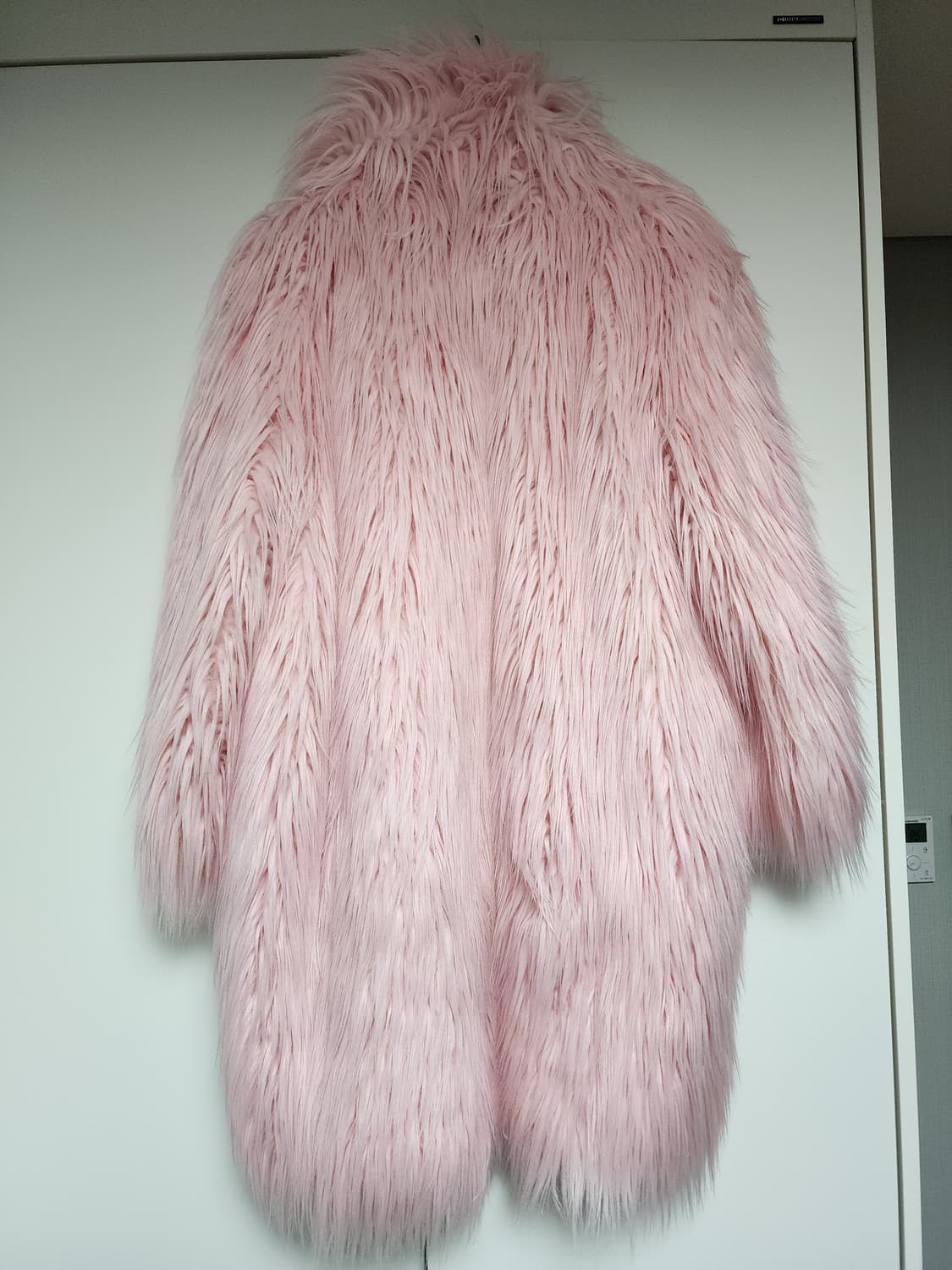 원더스타일 핑크 페이크퍼 자켓 상품이미지2