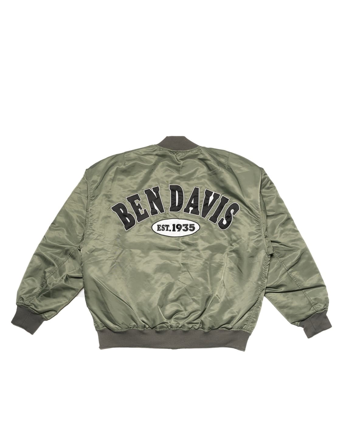 화이트라벨 레터링 MA-1 카키 상품이미지2