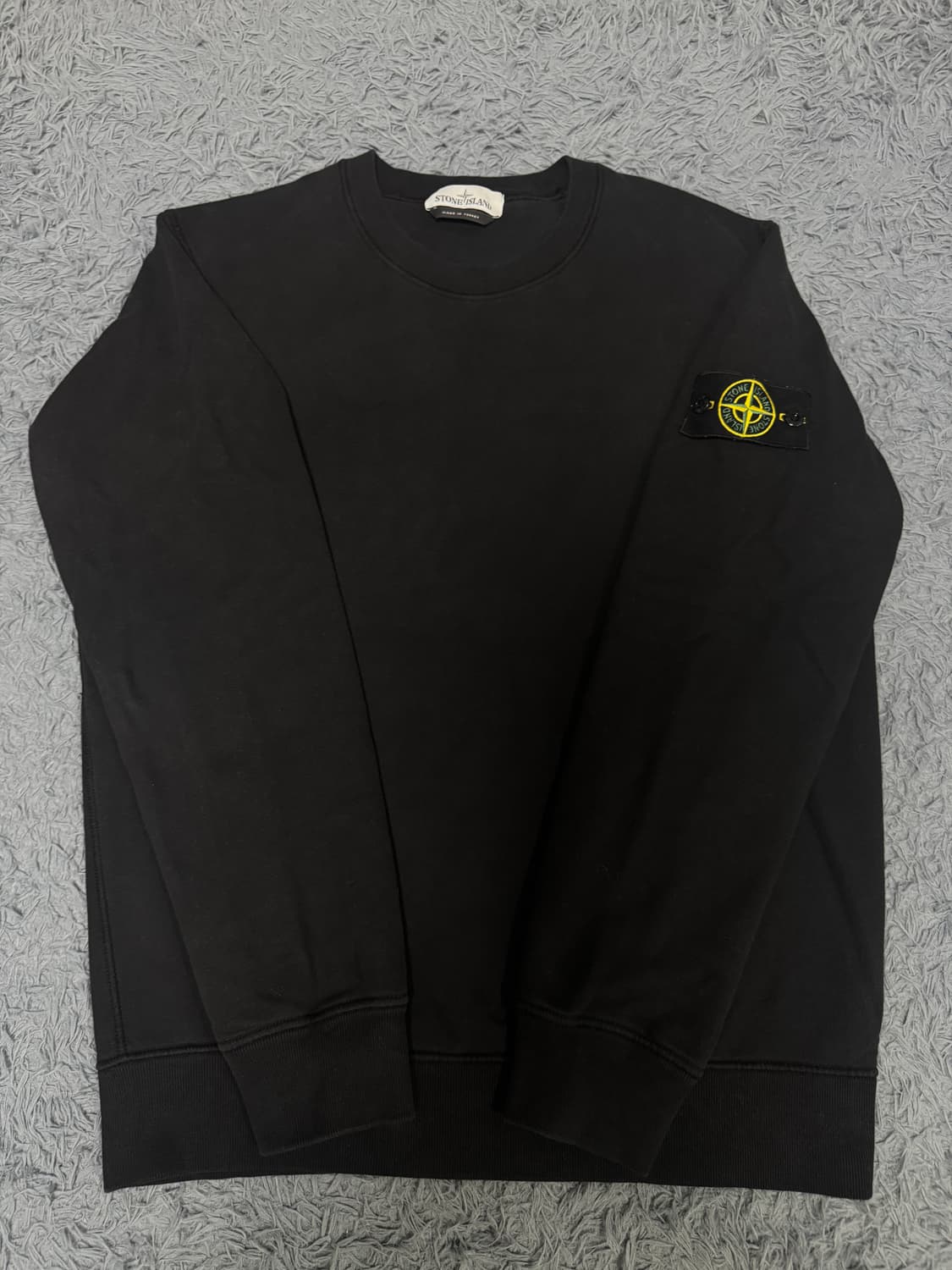 스톤아일랜드 20FW 맨투맨 블랙 L사이즈 상품이미지1