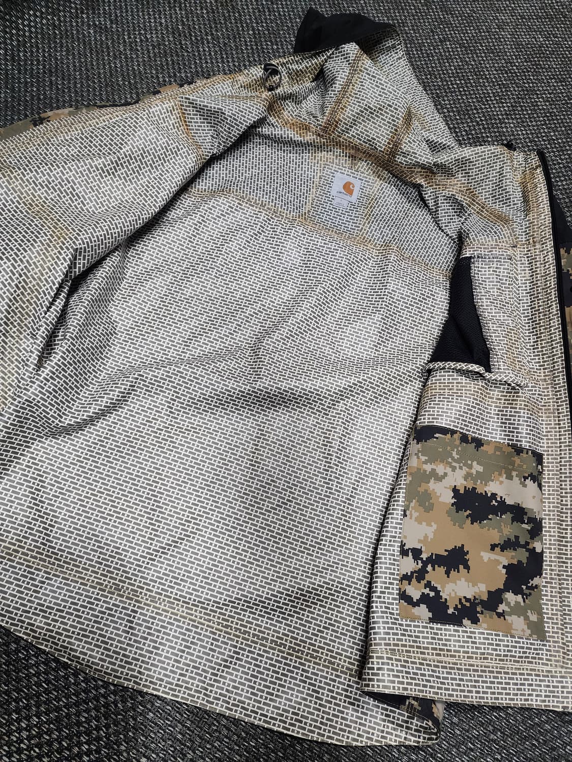 칼하트 스톰 디펜더 바람막이 L사이즈  상품이미지7