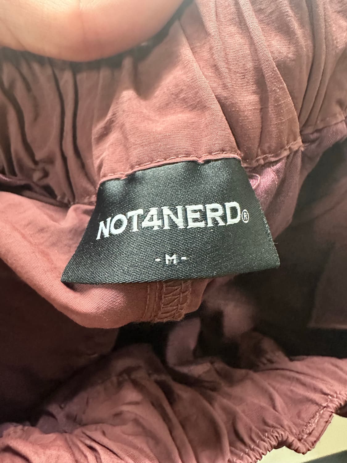 낫포너드 Not4erd 카고팬츠 베이지, 카키, 버건디 상품이미지4