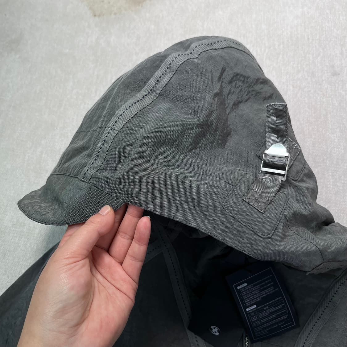 100 산산기어 웨빙 자켓 블루 차콜 상품이미지4