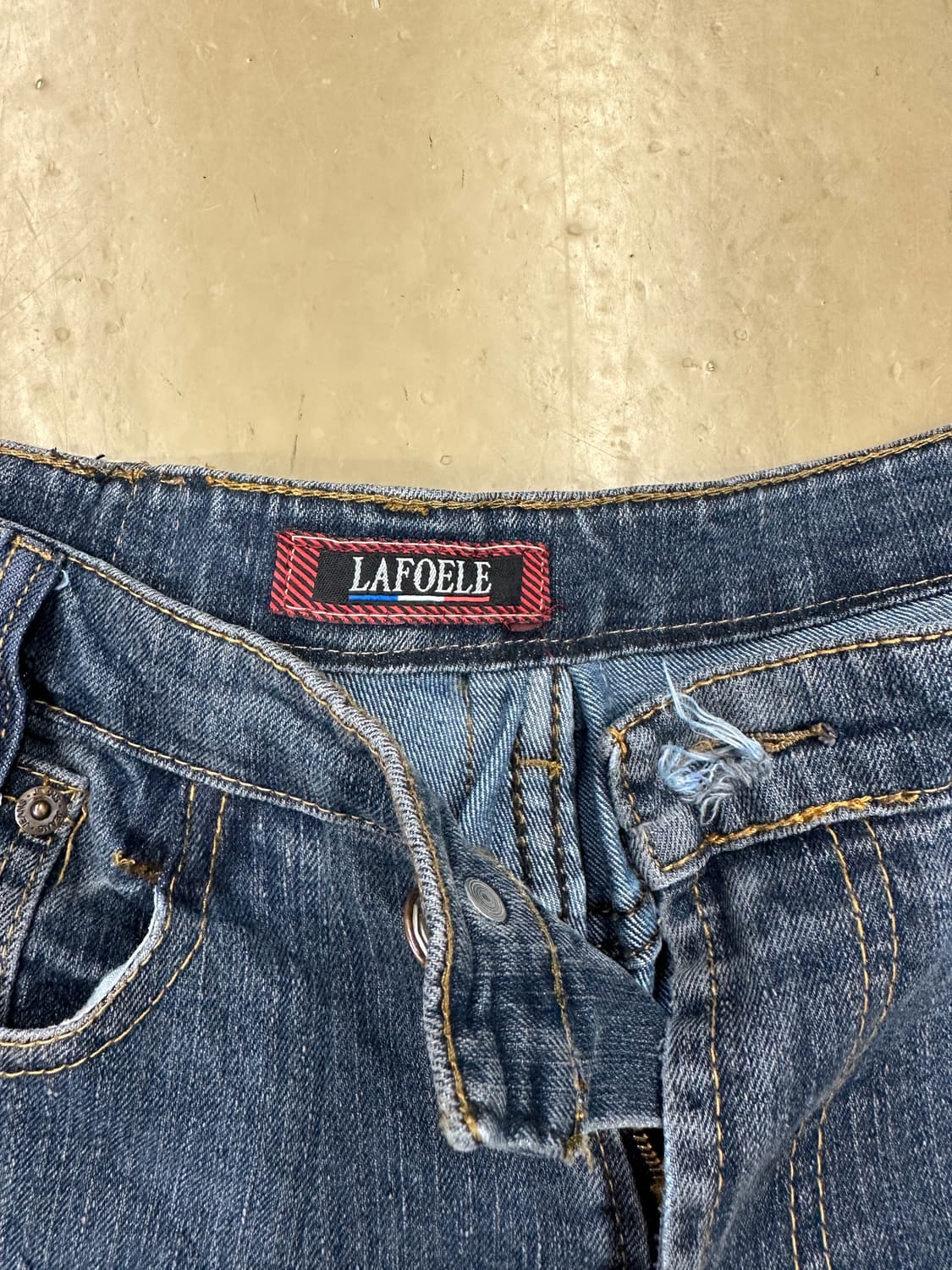 Lafoele 일본 빈티지 jean 청바지 상품이미지8