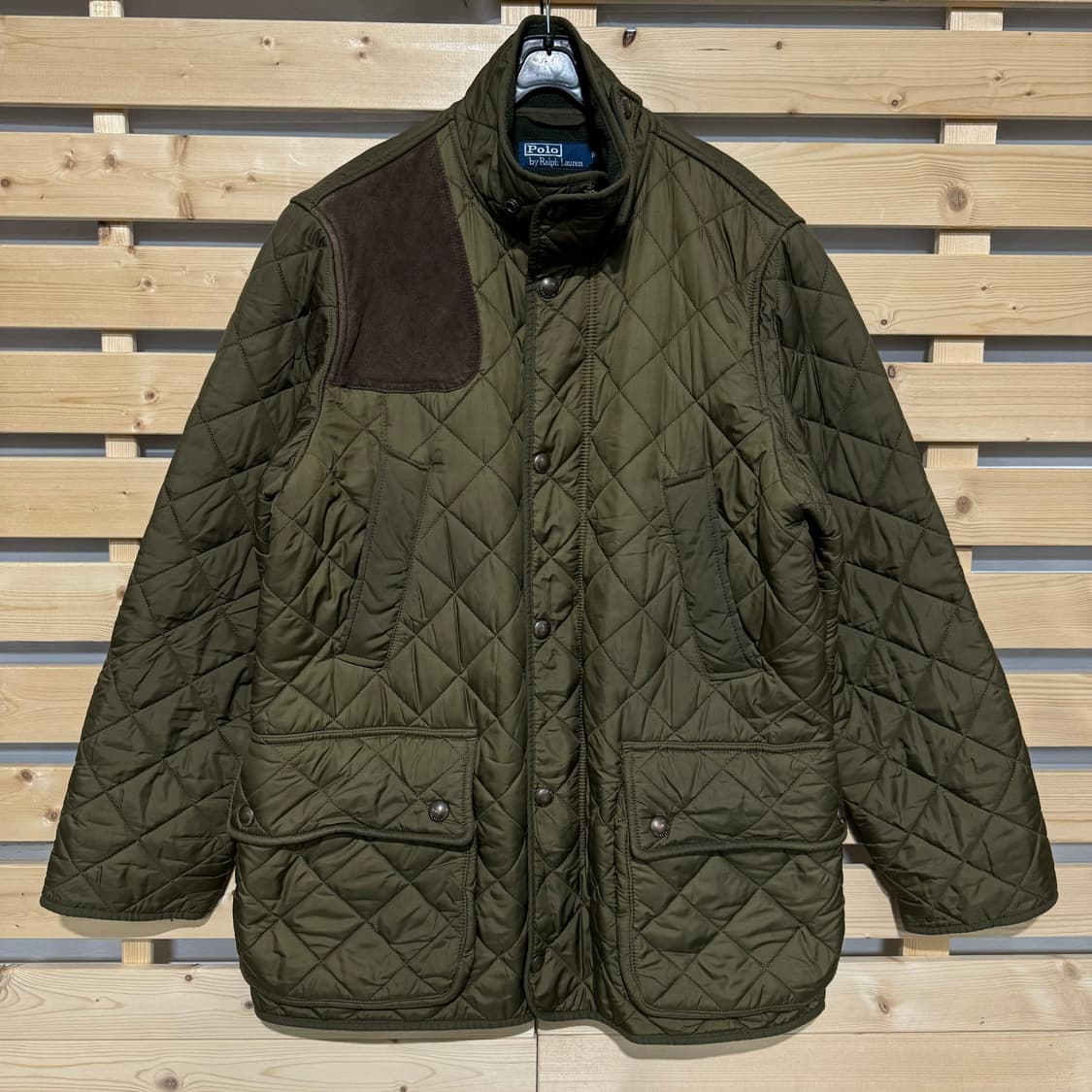 폴로 퀼팅자켓 상품이미지1