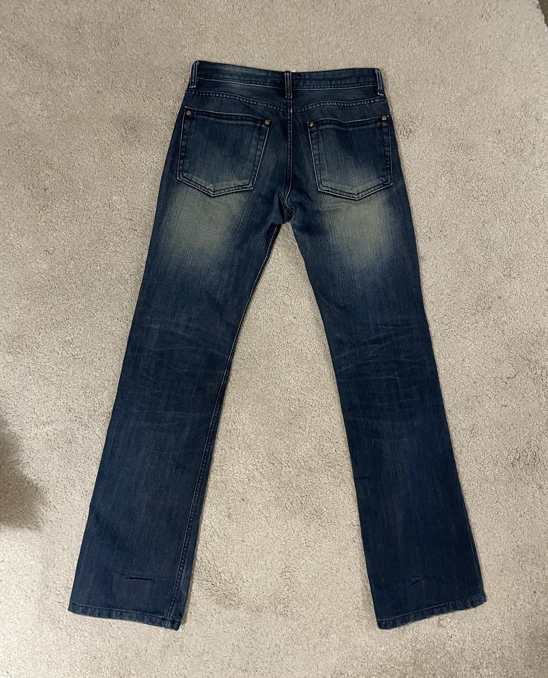 vintage low rise boots cut denim 상품이미지3