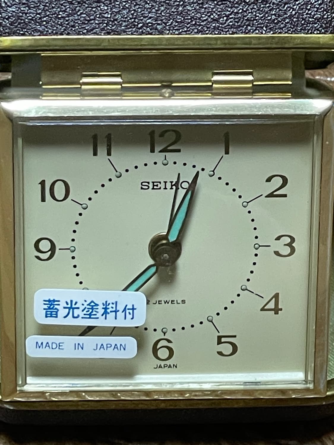 세이코 수동 탁상시계 상품이미지2