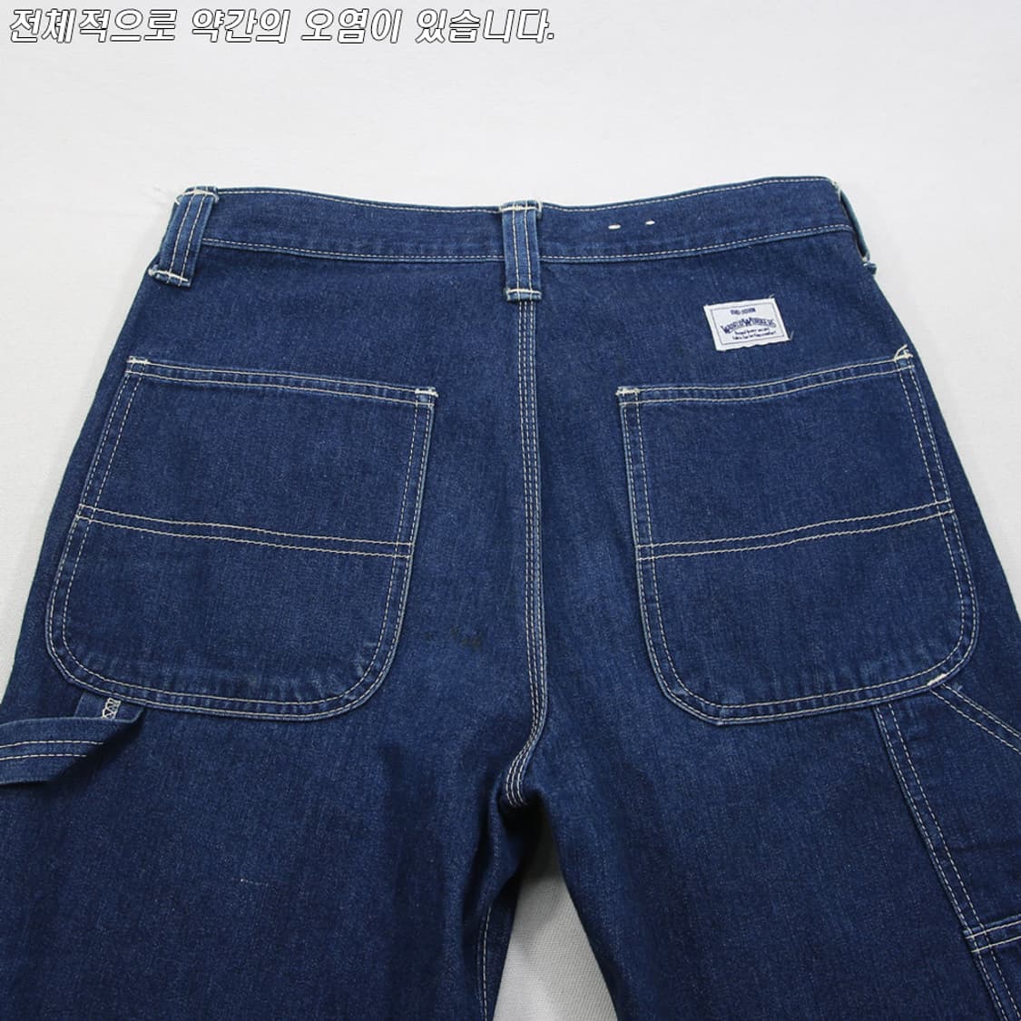 80~90's BIG JOHN 데님 카펜터 팬츠 (여성용 29) 상품이미지8