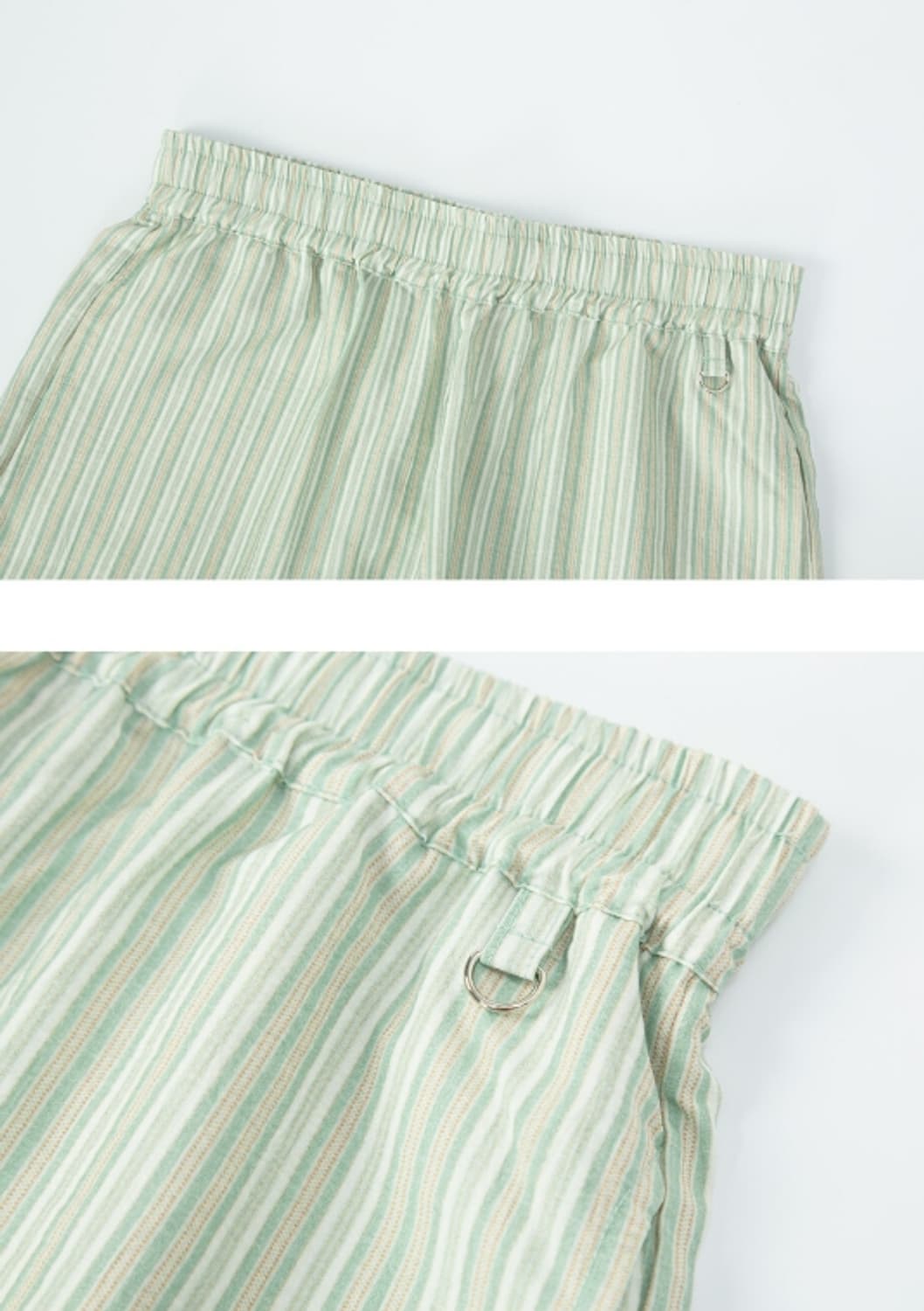 MINJIENA stripe pants green 상품이미지2