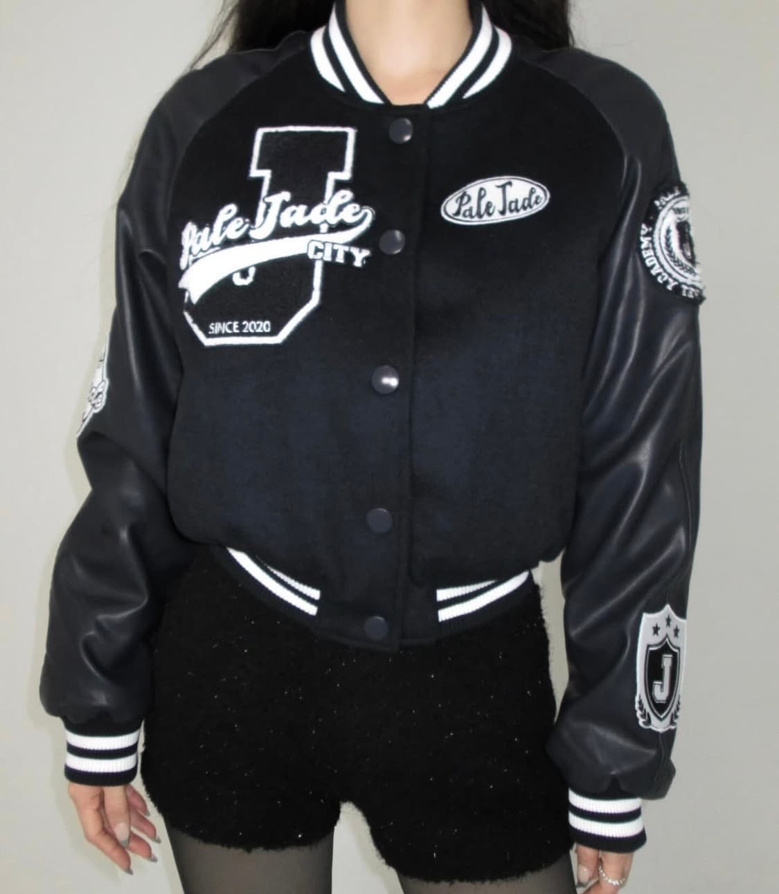 페일제이드 2023 바시티 자켓 네이비 상품이미지3