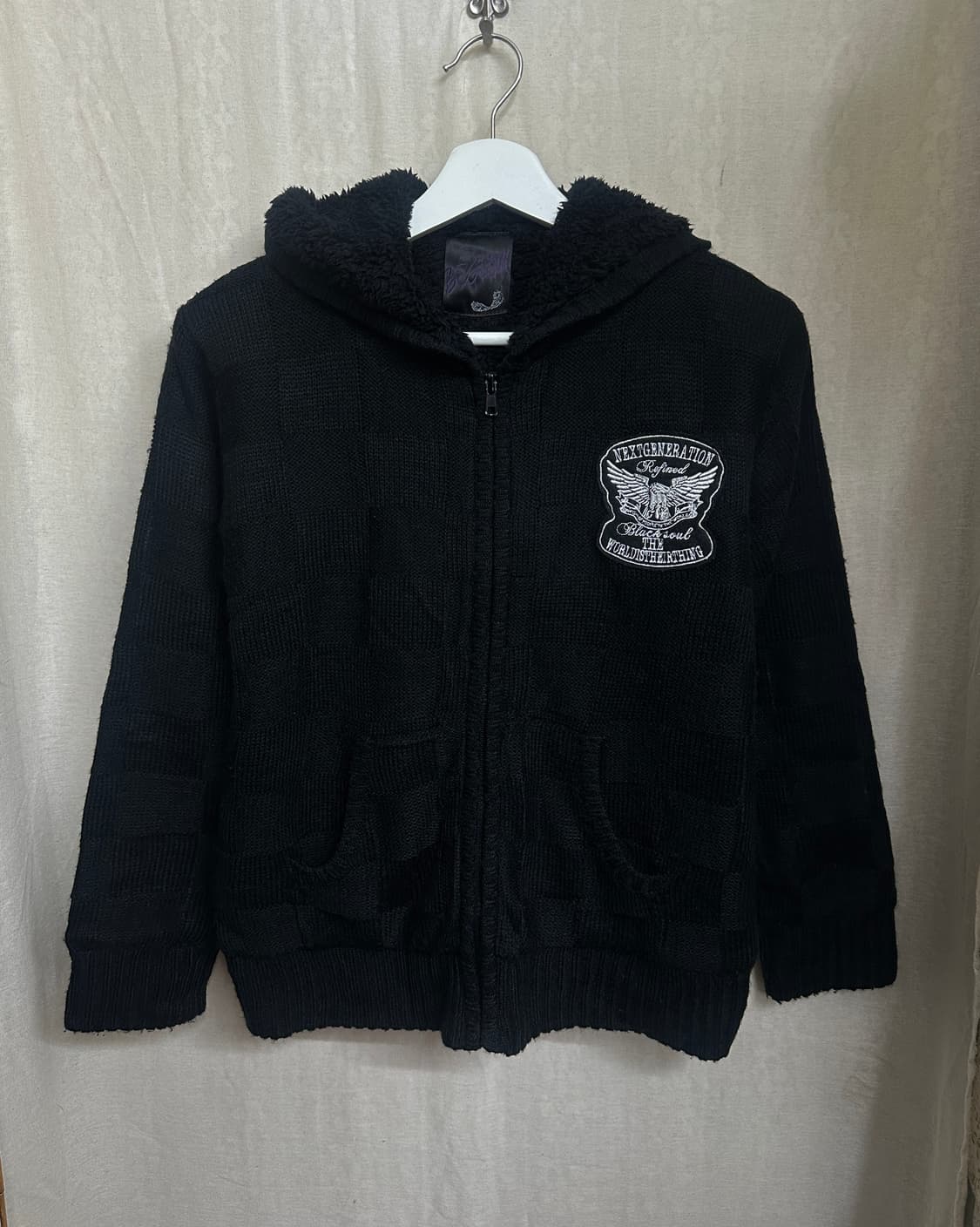 begum 퍼 후드집업 상품이미지2