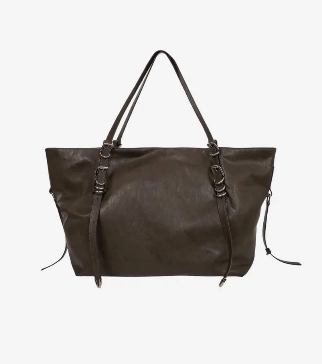 트리밍버드 보부상 숄더백 브라운 상품이미지5