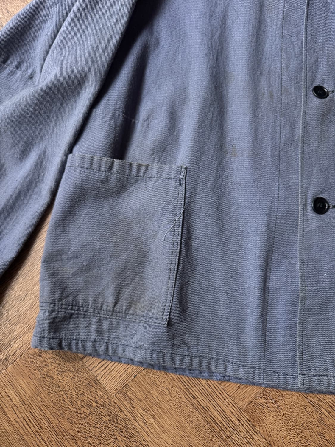 [L]90's 빈티지 트윌코튼 3포켓 프렌치 워크 자켓 상품이미지5