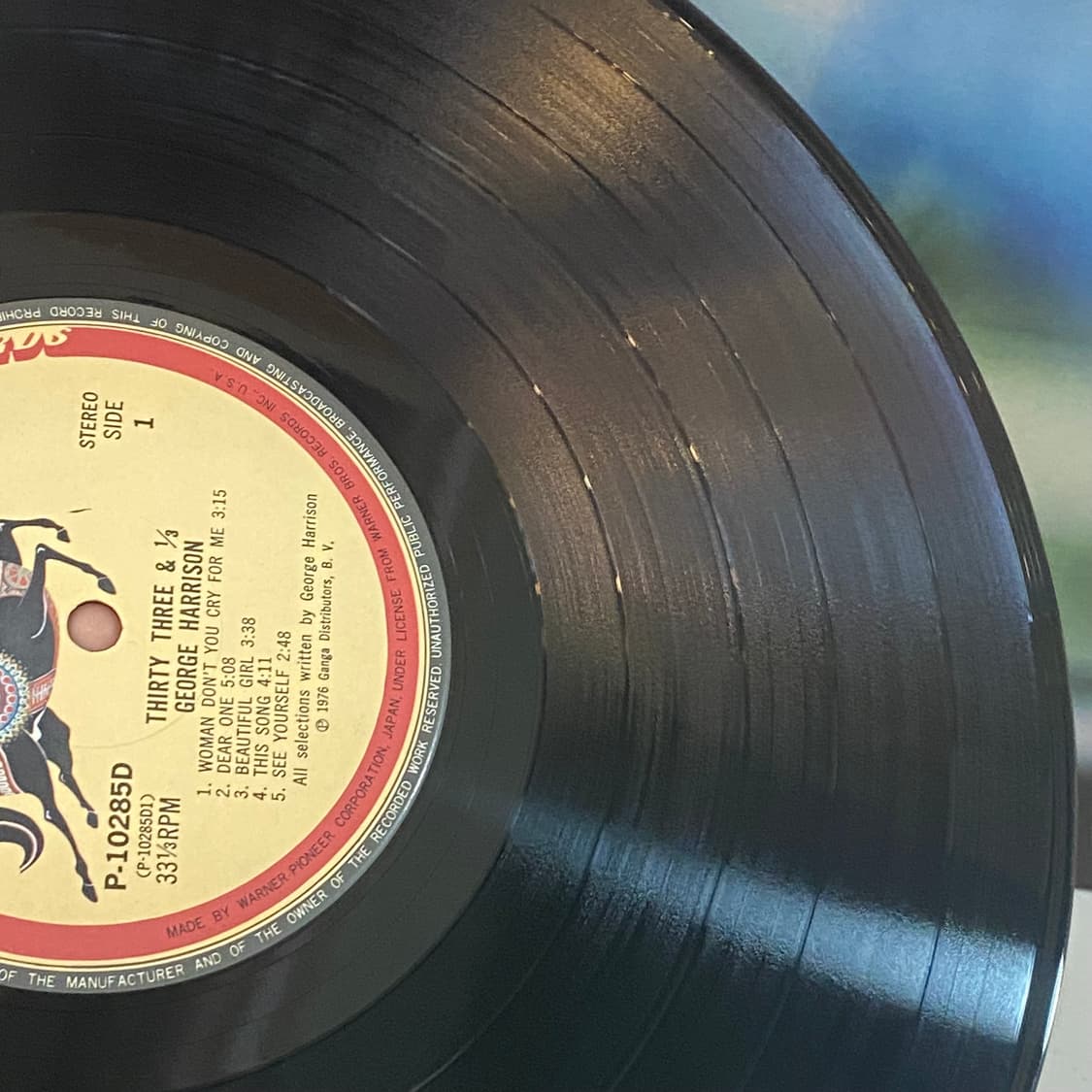 (LP-초민트시리즈) George Harrison - Thirty Thr 상품이미지6