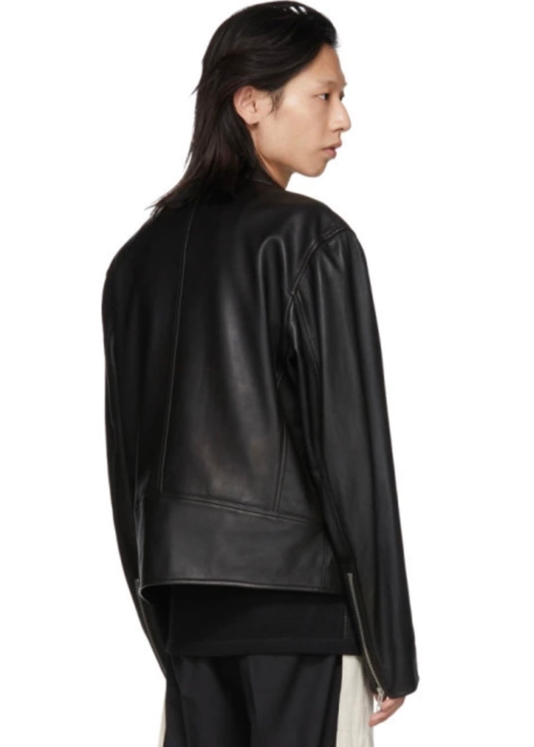 Margiela 5zip leather jacket 상품이미지6
