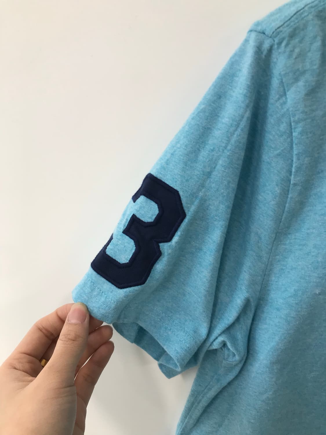 폴로 랄프로렌 빅포니 스카이블루 반팔 티셔츠 상품이미지4