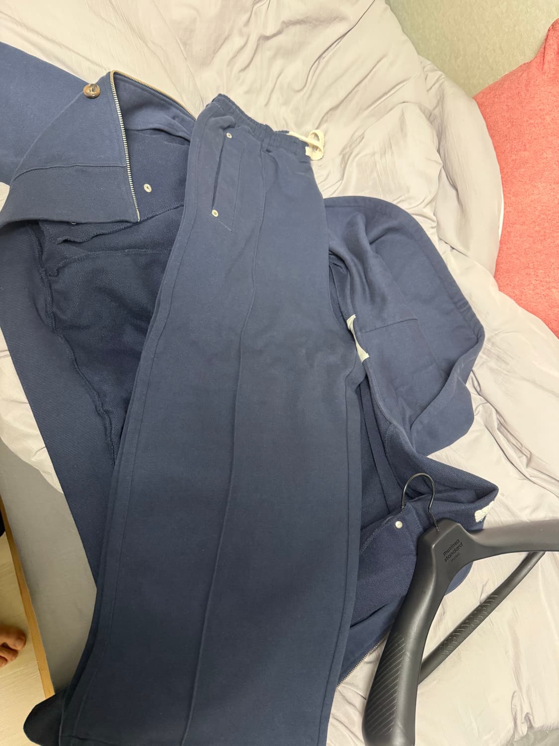 세터 테오 네이비 후드집업XL 바지M 상품이미지4