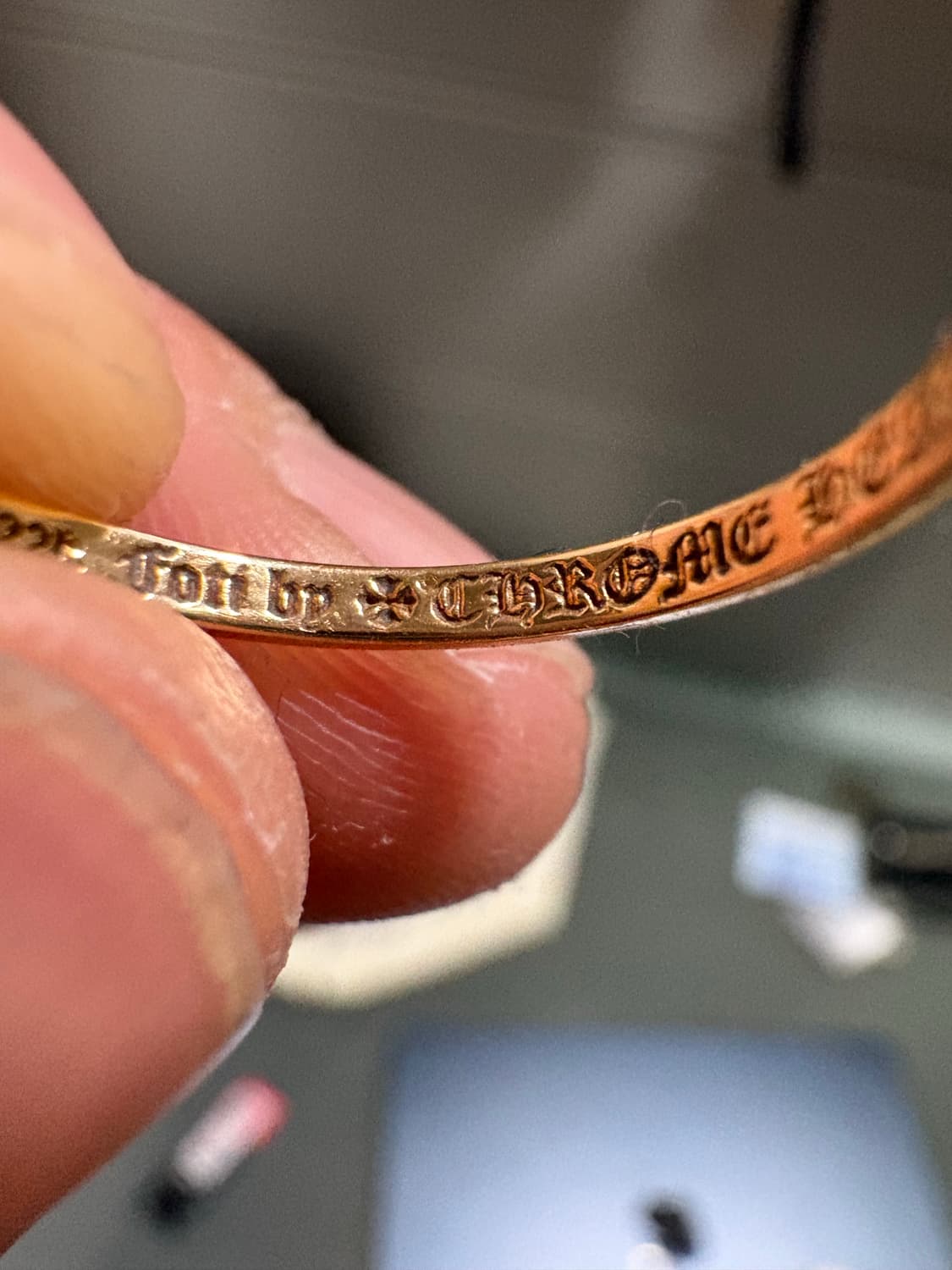 Chrome hearts 크롬하츠 22k 포티 버블검링 상품이미지4