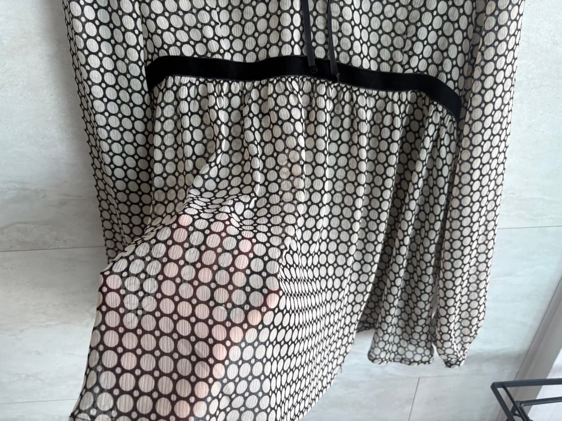 polka dot sheer blouse 상품이미지7