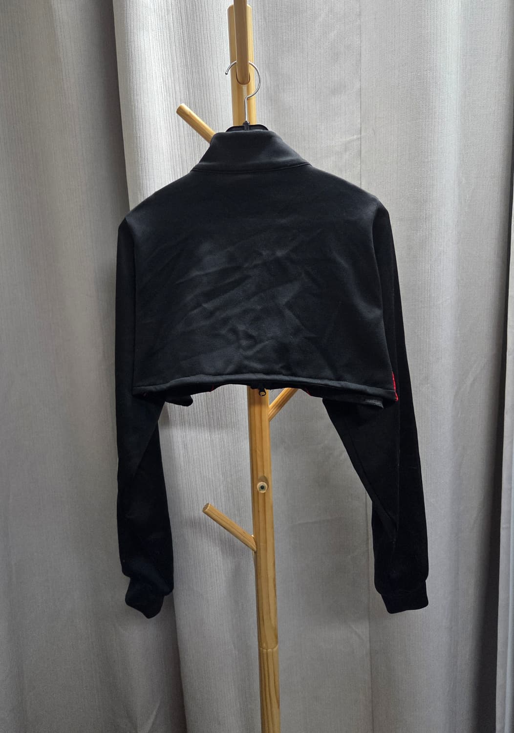 아디다스 크롭 트랙탑 블랙 100# 상품이미지2