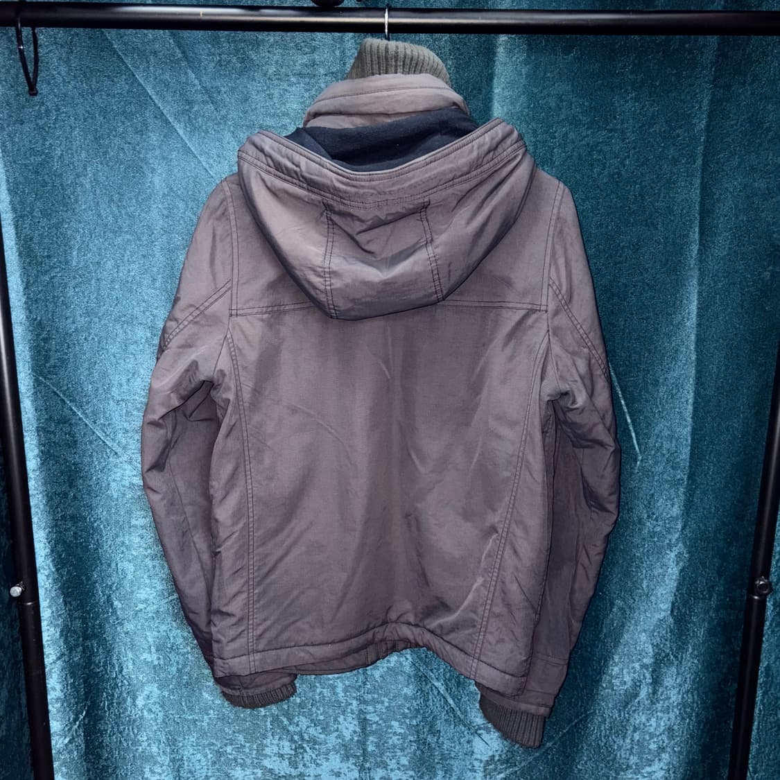 (S) 아베크롬비 레이디 그레이 점퍼 자켓 상품이미지3
