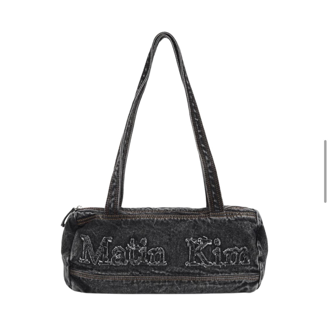 (새상품) 마땡킴 워시드 데님 더플백 상품이미지1