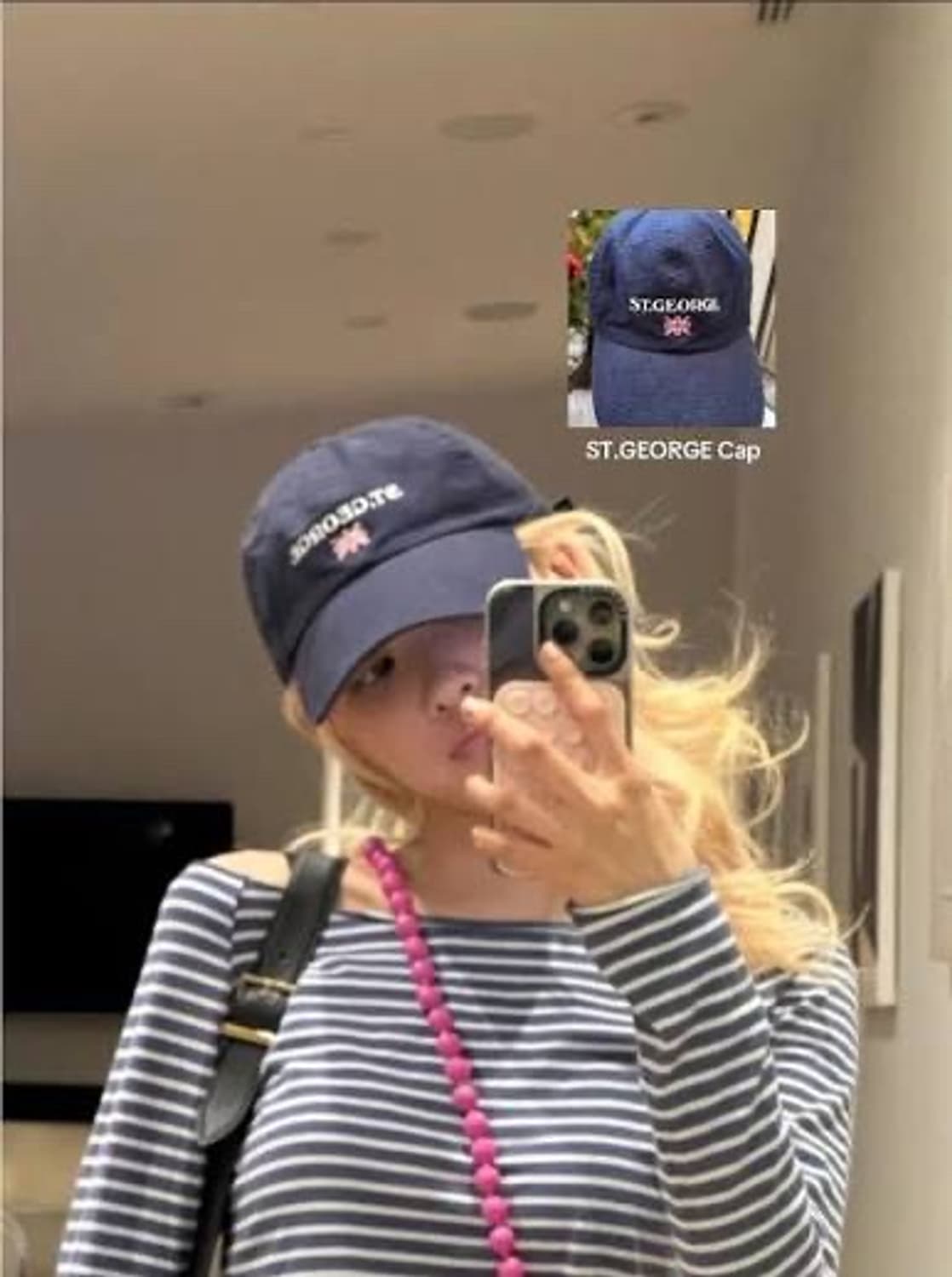 로제 st.george cap 브랜디멜빌 모자 새상품 상품이미지4