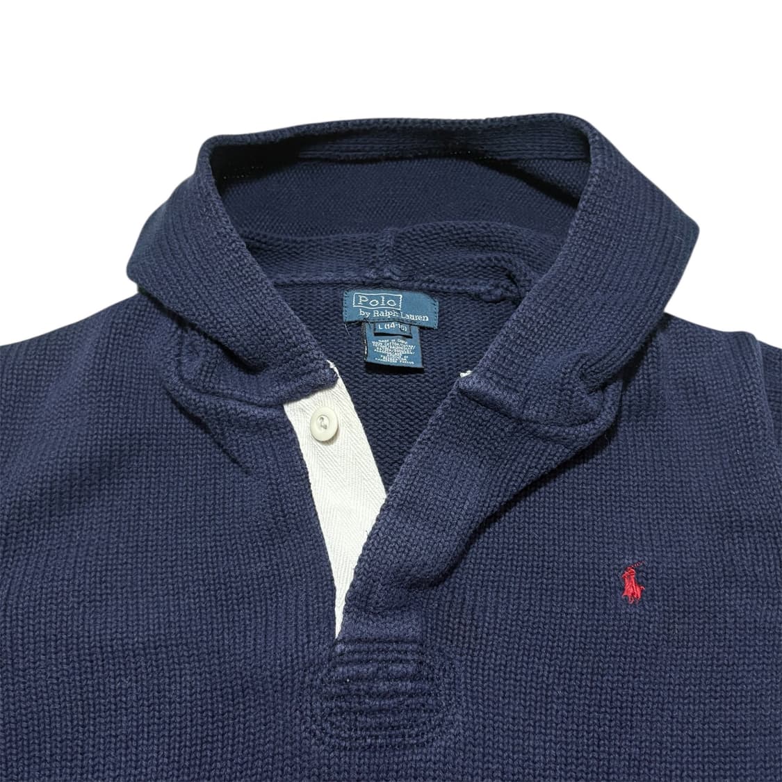 폴로 니트 후드티 S 상품이미지2