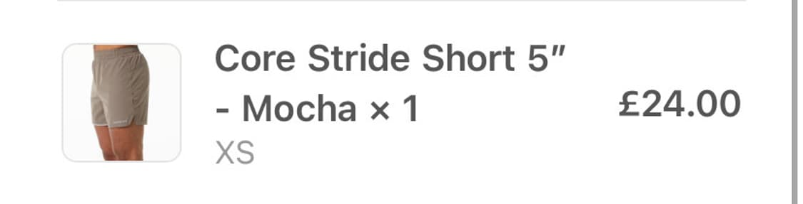 Alphalete 코어 스트라이드 쇼츠 5인치 XS 상품이미지4