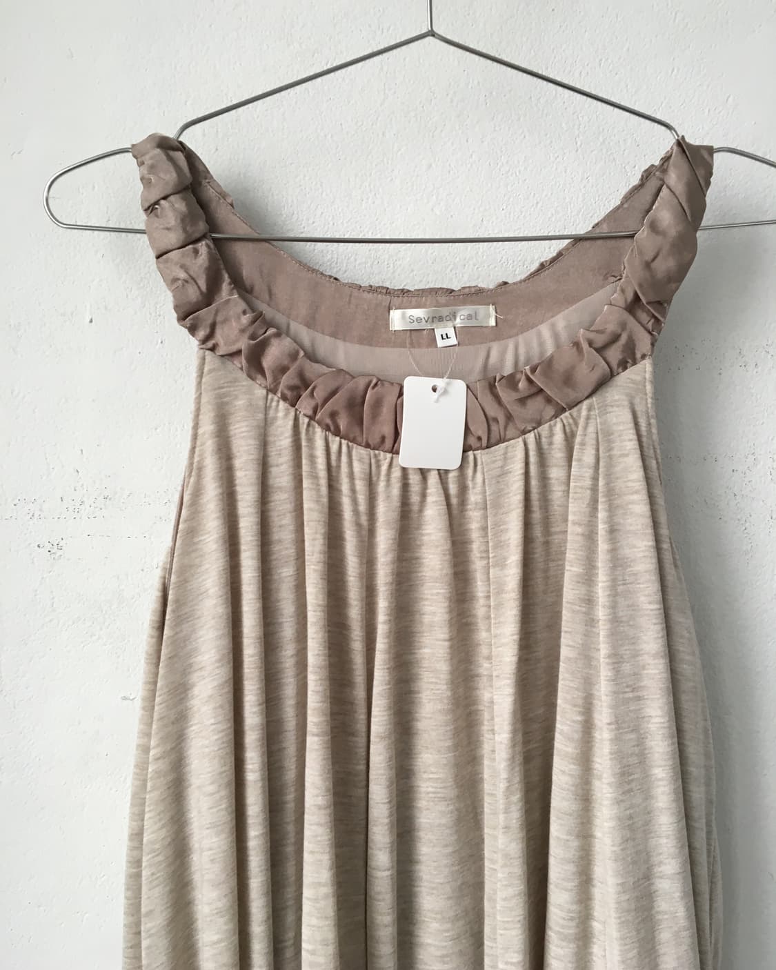 Unbalanced sleeveless onepiece 상품이미지4