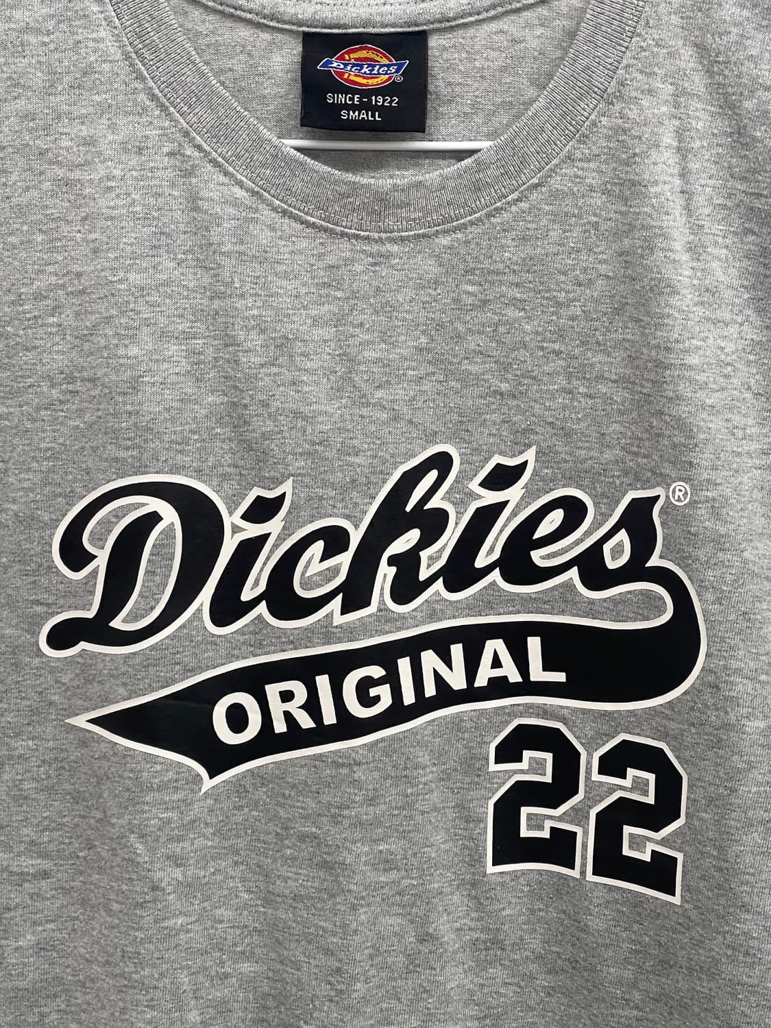 디키즈 오리지널 22 반팔티 그레이 S(90) 상품이미지2