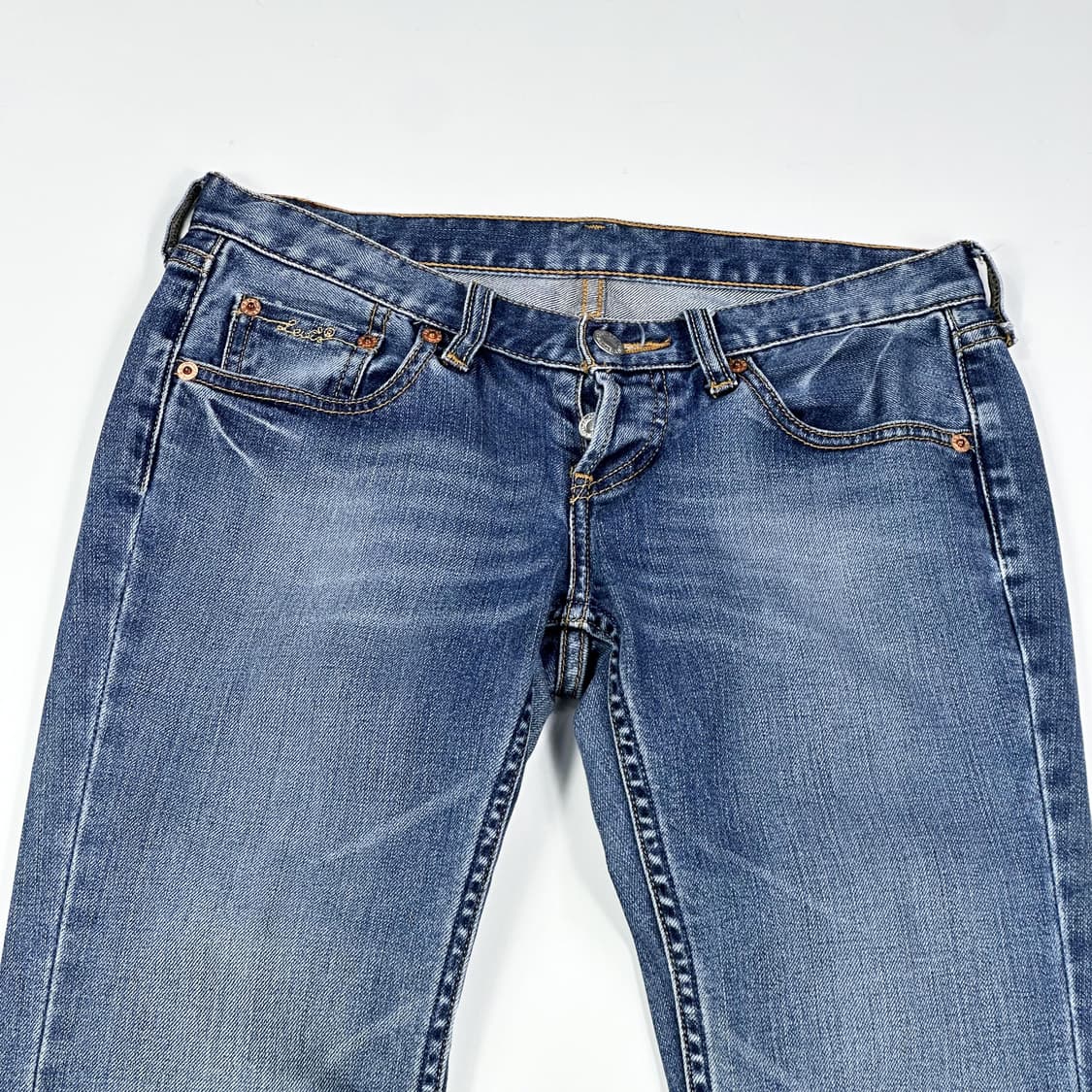 리바이스 로우라이즈 부츠컷 데님 팬츠 (26인치 여성추천) 상품이미지4