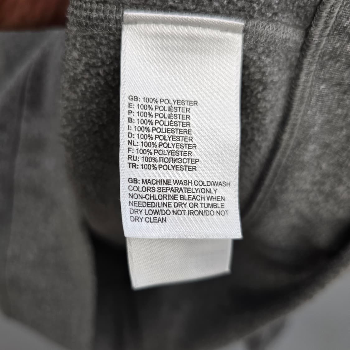 노스페이스 그레이 후드 집업 상품이미지9