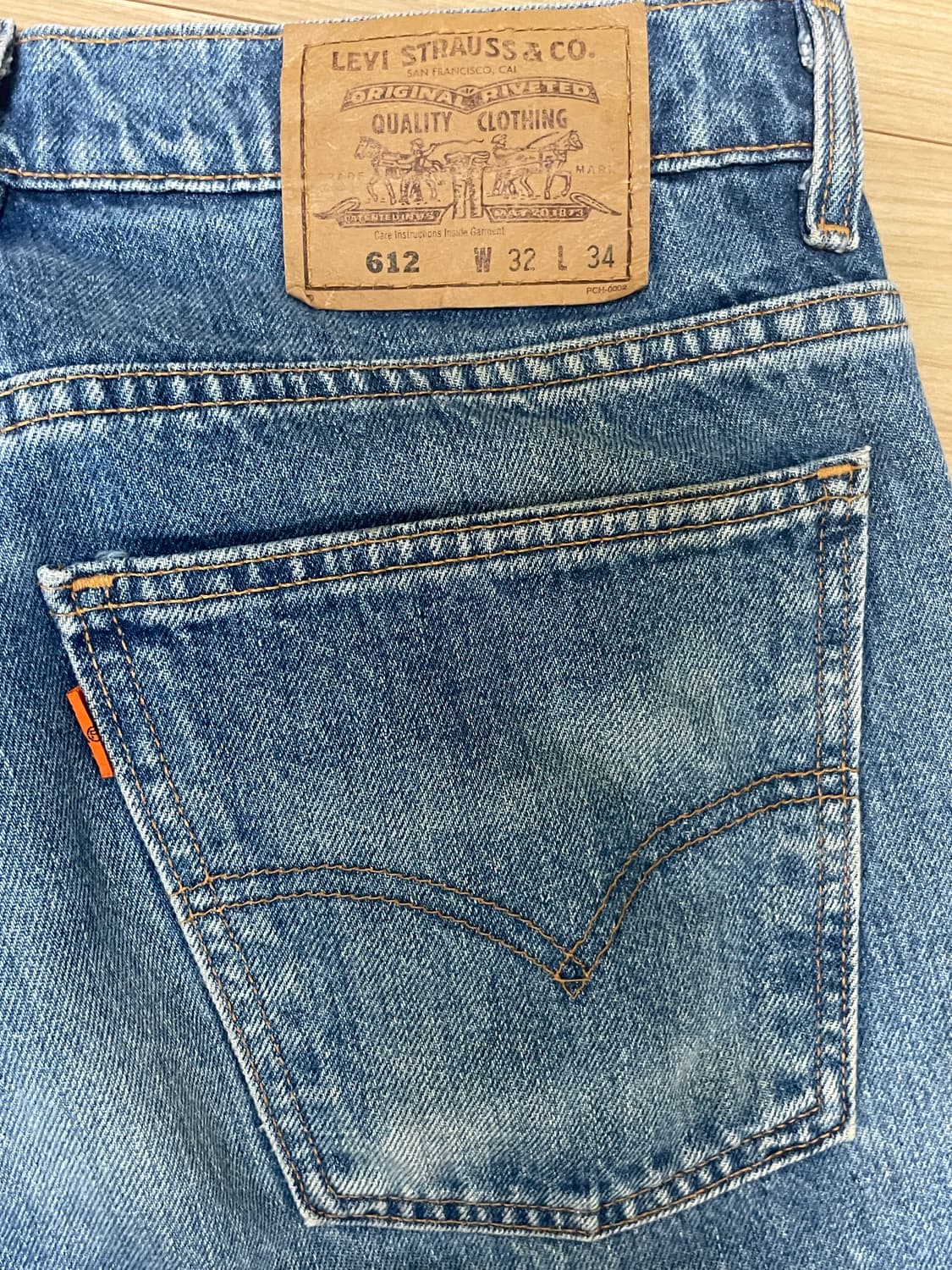 Levi’s612 straight denim pants / 32-33 상품이미지8