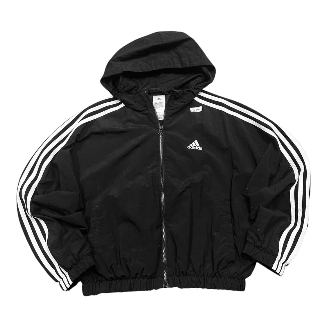 ✨ (바배) 아디다스 우븐 블랙 크롭 바람막이 상품이미지1