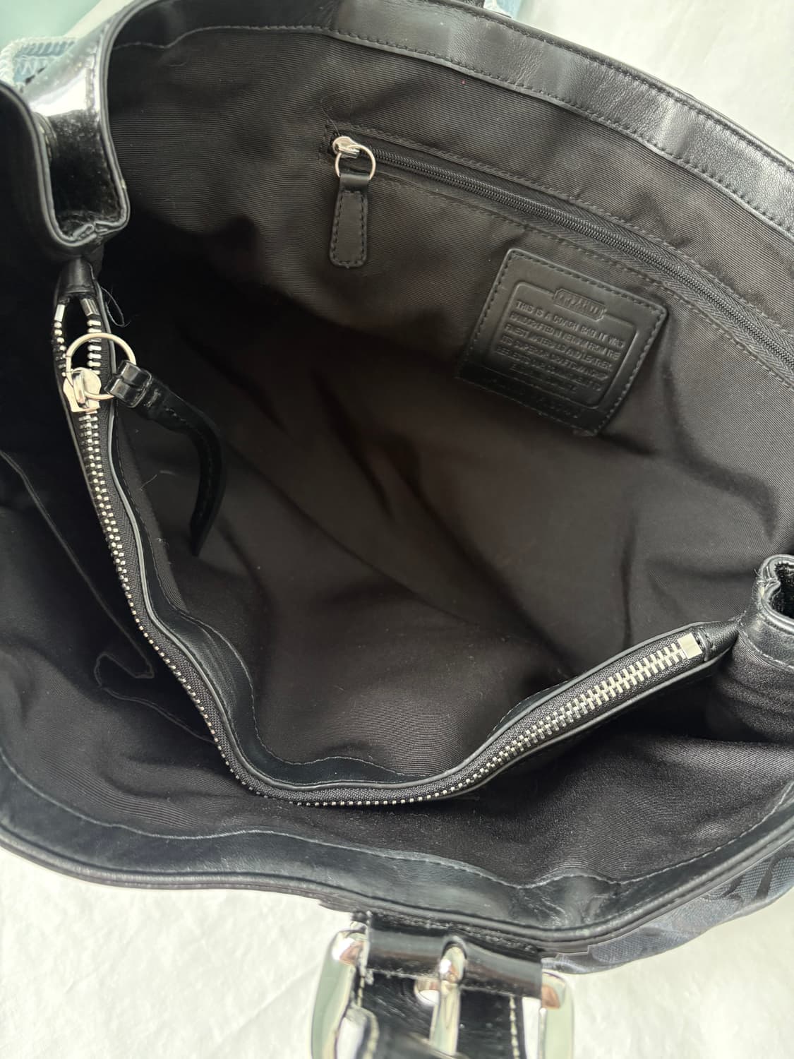 Coach black shoulder bag 상품이미지5