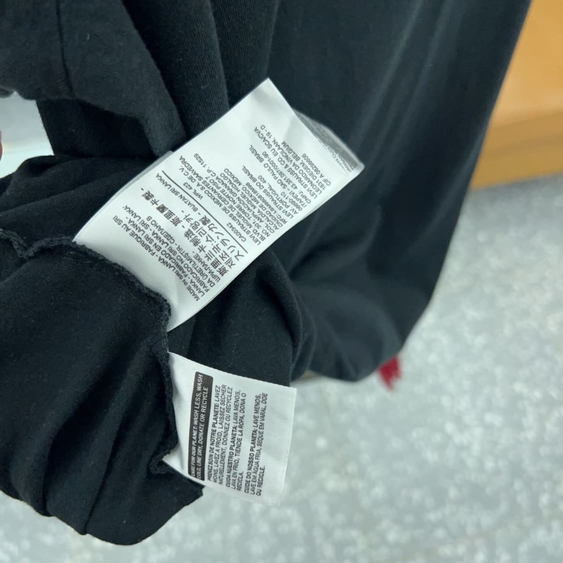 리바이스 빅로고 프린팅 반팔티 105 C04125  상품이미지4