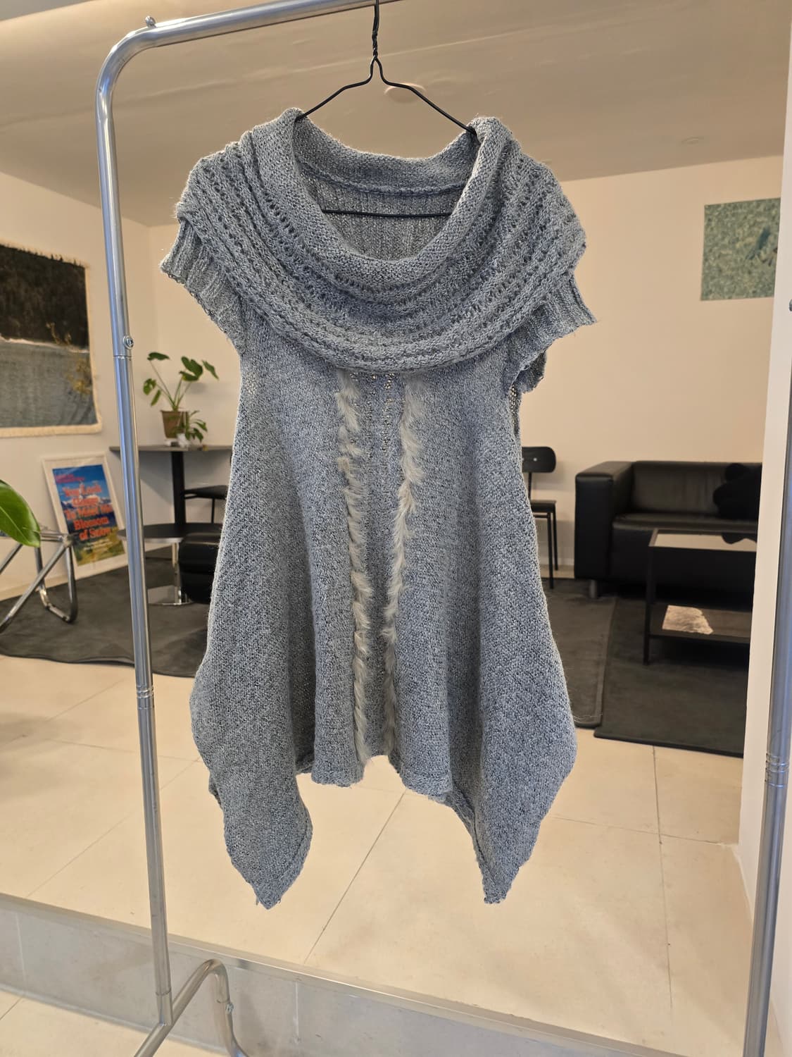 숄더 니트 조끼 상품이미지1