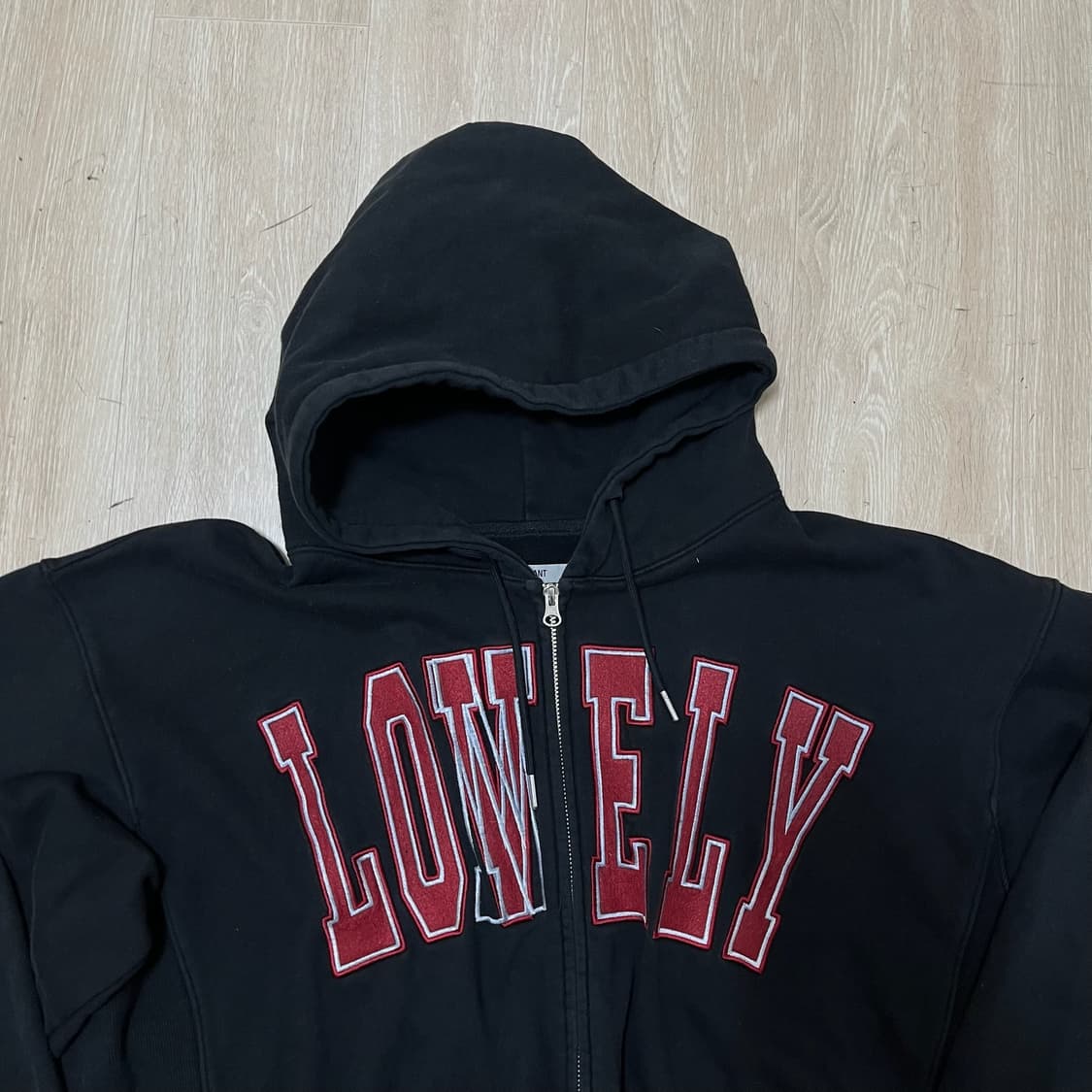 노앙 LONELY 빅로고 오버사이즈 후드집업 L  상품이미지2