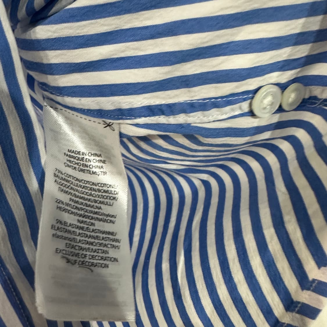 폴로랄프로렌 스트라이프 셔츠 여성 8size 상품이미지4